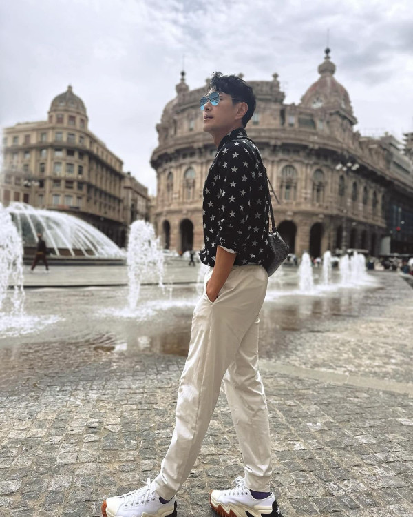 黃翠如蕭正楠歐遊慶結婚六周年 甜曬夫妻合照 自爆迷戀老公一個部位 