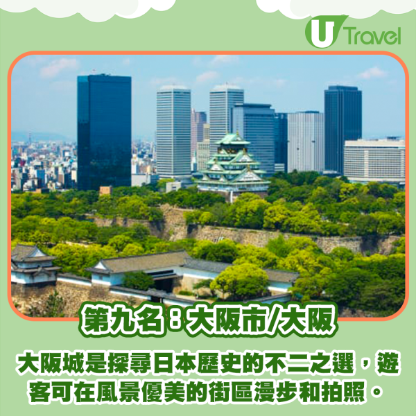 20大日本人最愛當地旅遊勝地！票選必訪景點 大阪只排第三 