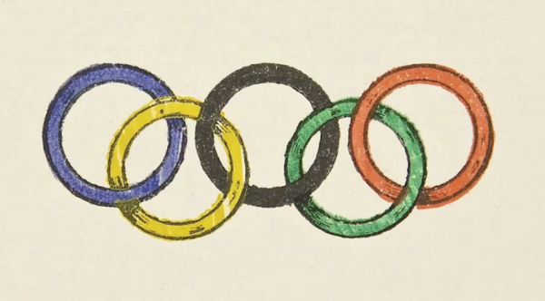 「奧運五環」是在1913年，由皮耶·德·顧拜旦設計。（圖片來源︰olympics.com）