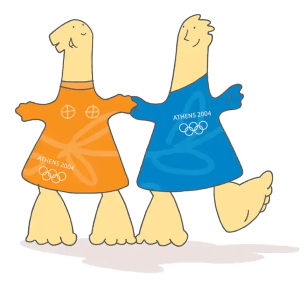 2004年雅典夏季奧運會吉祥物（圖片來源：IOC）