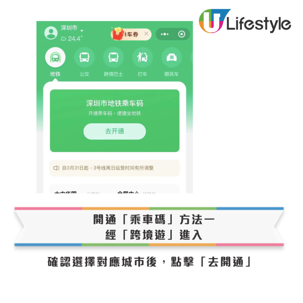 WeChat Pay HK內地乘車碼一掃即入閘！覆蓋15大熱門城市/即睇開通方法教學 