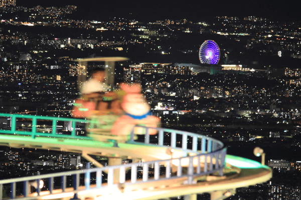 奈良隱世山頂遊樂園半日遊！空中單軌車眺望大阪景色！ 