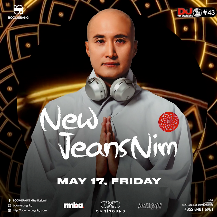 韓國爆紅「電音和尚」DJ NewJeansNim 宣佈來港！5月到蘭桂坊普渡眾生