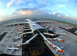 深圳空港(機場)口岸(圖片來源︰深圳市人民政府口岸辦公室) 深圳空港(機場)口岸
