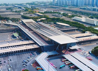 深圳灣口岸(圖片來源︰深圳市人民政府口岸辦公室) 深圳灣口岸