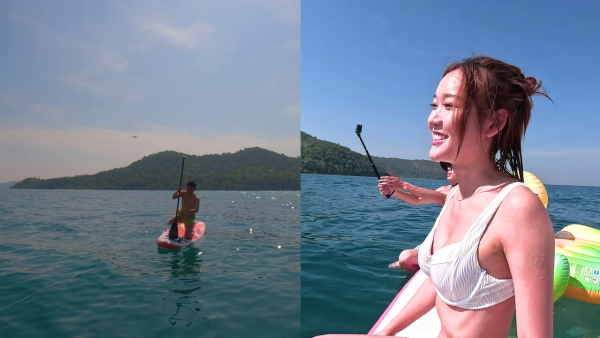 怪宿宿|TVB小花三點式泳衣福利逐格睇!豪住遊艇酒店︰港姐感覺返晒嚟