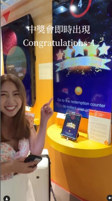 前TVB小花泳裝上陣大曬驕人上圍 再訪台灣又中5千消費金 教一招易中獎