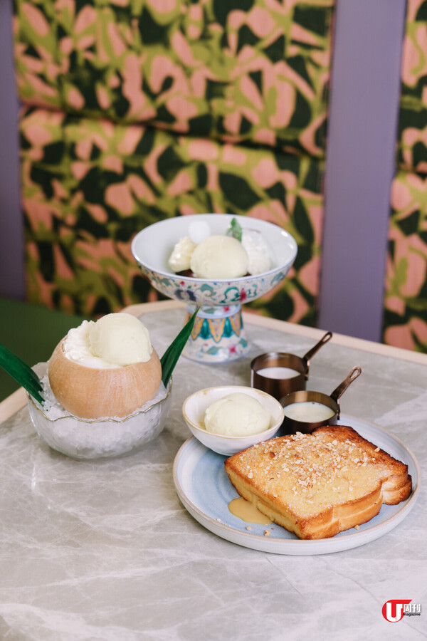 尖沙咀馬拉餐廳貓山王+ D24 榴槤甜品 爆漿貓山王榴槤咖椰多士│榴槤椰子奶凍沙冰