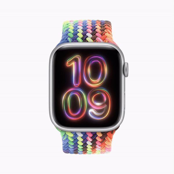 Apple Watch Pride Edition 推新款錶帶！專用錶面更可自選色系