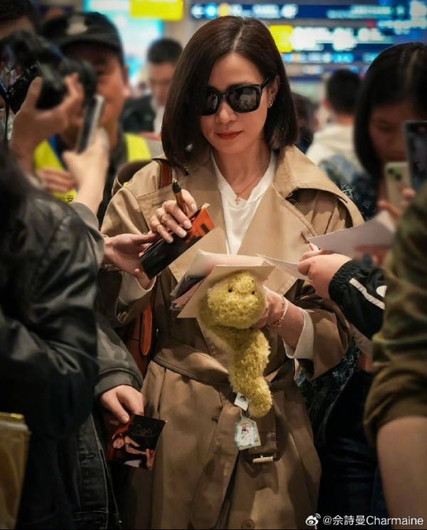 TVB視后現身內地機場巧遇粉絲 小朋友要求合照竟被嘟嘴「拒絕」？ 