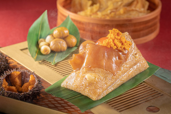 翠園推出5款經典特色端午粽   海膽花膠糉／帶子雙鮮糉／燒鵝鹹肉糉／蛋椰咖吔鹼水糉