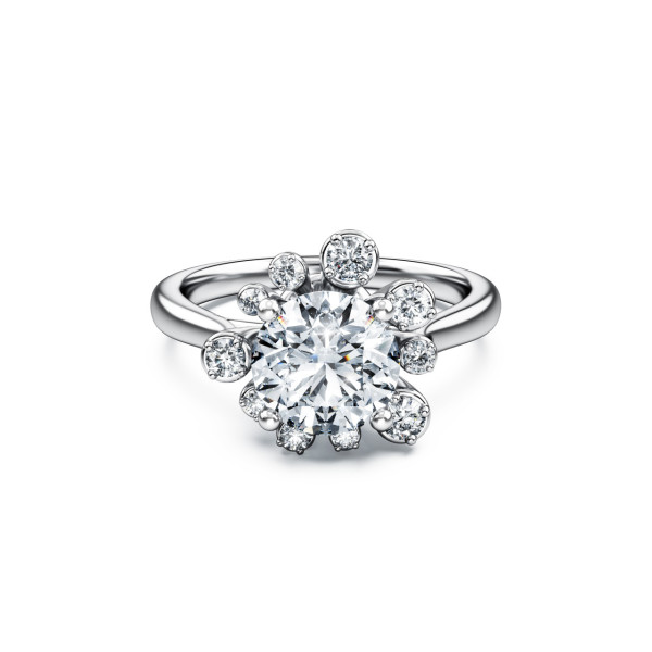 Swarovski GALAXY RING ROUND 18K 2.0CT WG18 _HK$30,000