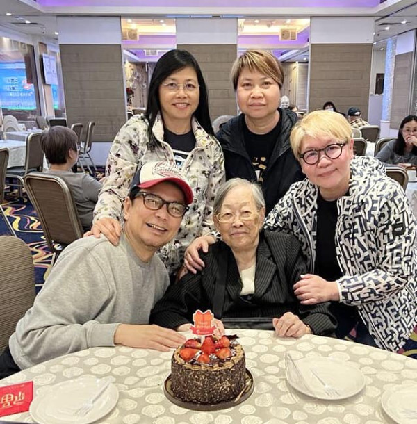 余綺霞媽媽傳離世消息享年99歲 3月份身體不適未有跟老友慶生