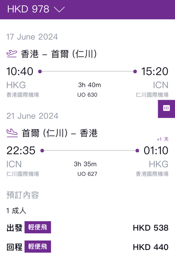 HK Express Ultra Offer｜東京單程機票8起！即日起全航點優惠 每日開搶 