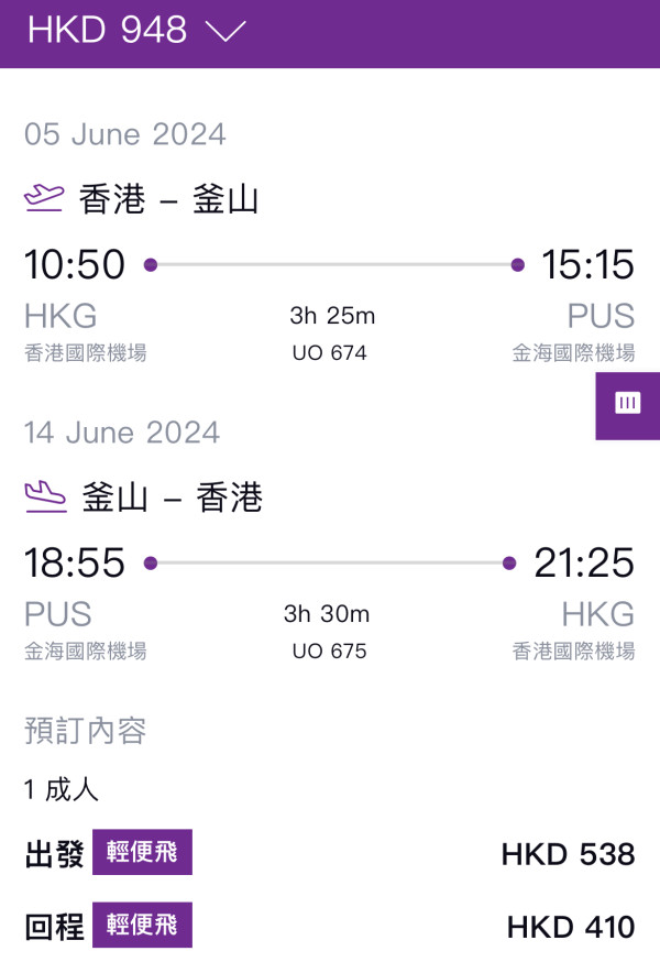HK Express Ultra Offer｜東京單程機票8起！即日起全航點優惠 每日開搶 