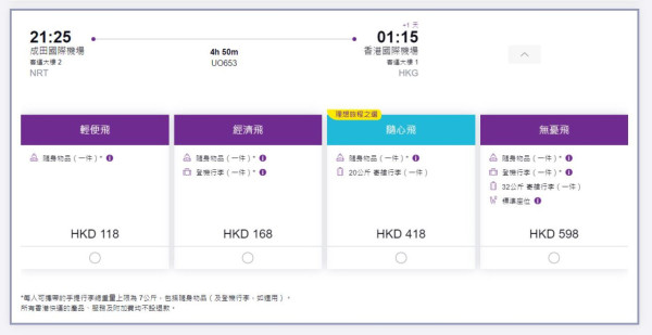 HK Express Ultra Offer｜東京單程機票8起！即日起全航點優惠 每日開搶 
