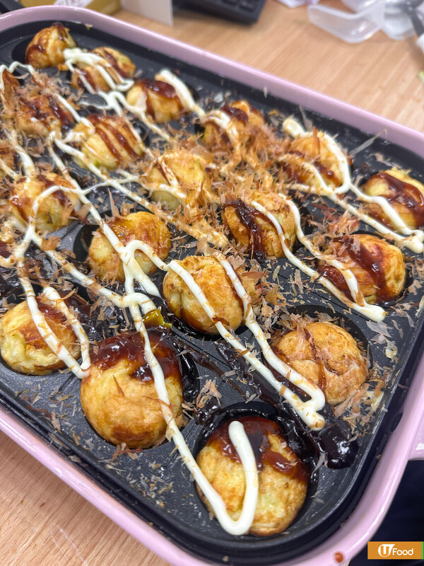 返工放lunch開party？  邊食邊玩！自製啖啖肉章魚小丸子