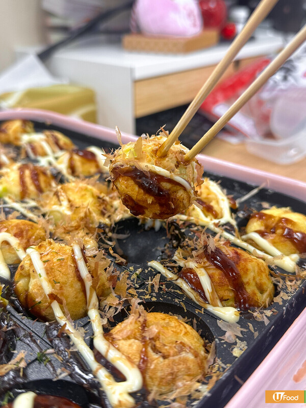 返工放lunch開party？  邊食邊玩！自製啖啖肉章魚小丸子