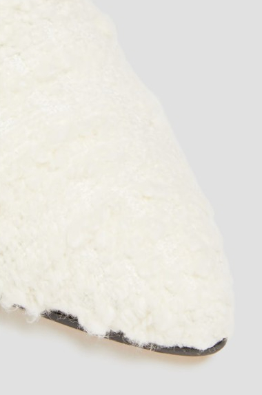 婚鞋推薦3. Tory Burch Bouclé-tweed中跟鞋