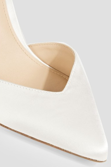 婚鞋推薦4. Veronica Beard Lisa 緞面高跟鞋