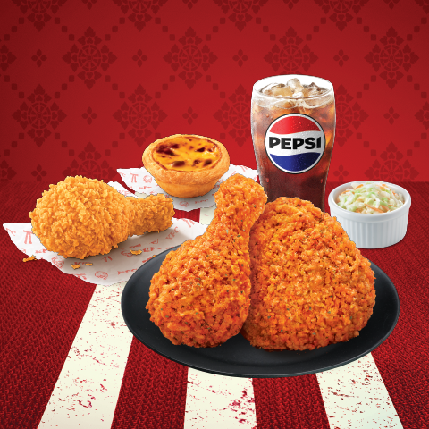 KFC「格格脆薯塊」限時回歸！周四起推出全新「泰式紅咖哩脆雞」