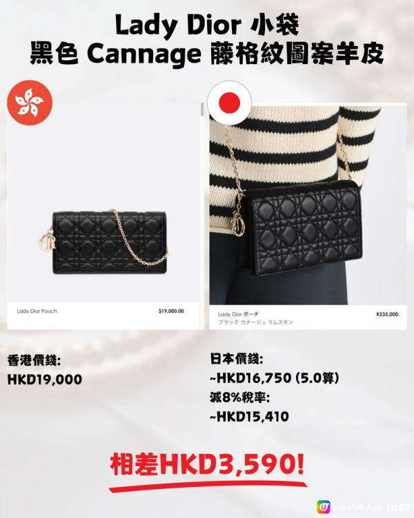 日圓低位|盤點DIOR12款包包、皮具、飾物 最高可慳近萬元!(圖片來源:U Lifestyle 社群用戶 @Yanice Chu) 日圓低位|盤點DIOR12款包包、皮具、飾物 最高可慳近萬元!(圖片來源:U Lifestyle 社群用戶 @Yanice Chu)