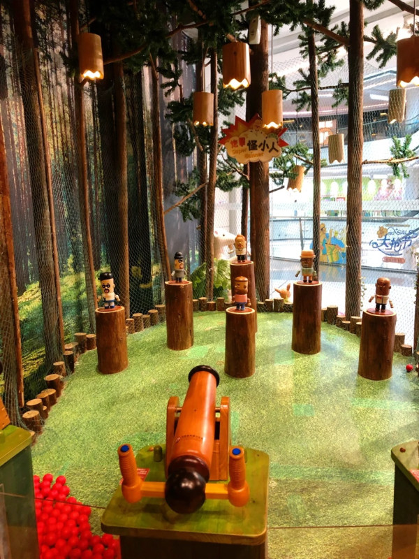 深圳人氣木育森林全木製室內遊樂園  40多種遊樂設施！樹屋歷奇／飛索／攀岩 