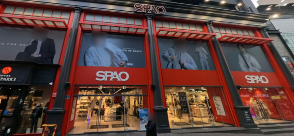 明洞SPAO（圖片來源：Naver map）