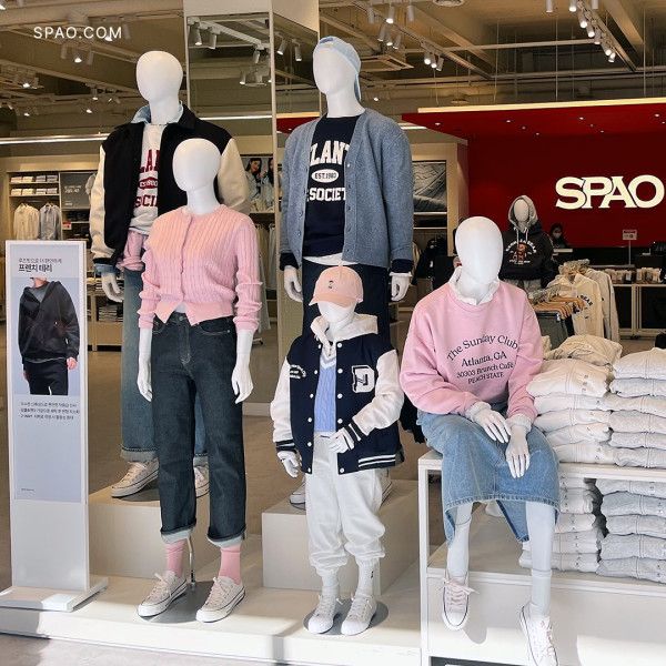 SPAO是韓國的平價服飾品牌。（圖片來源：Facebook@SPAO）