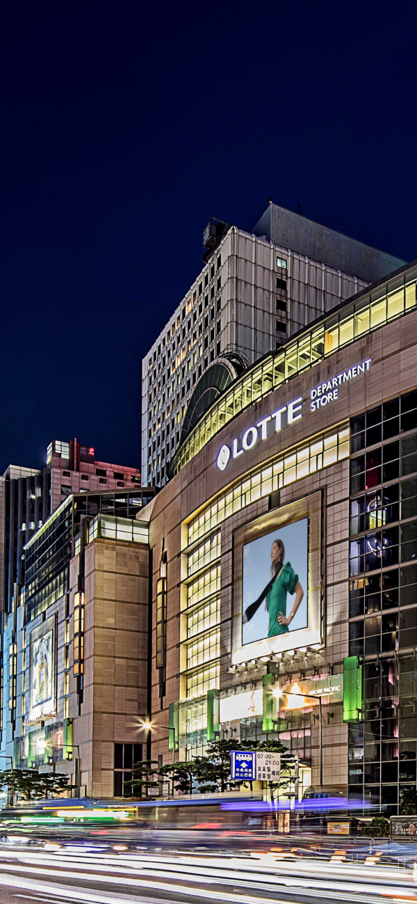 明洞樂天百貨（圖片來源：樂天百貨官網）