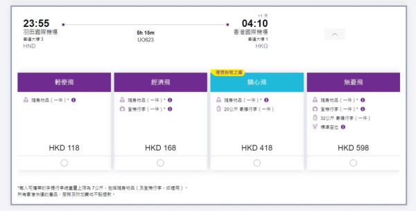 HK Express Ultra Offer｜東京單程機票8起！即日起全航點優惠 每日開搶 