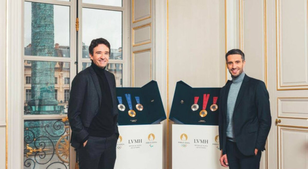 LVMH贊助2024巴黎奧運｜Chaumet獎牌設計