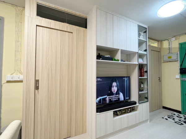 公屋裝修｜港女$10萬改造380呎清水樓 間出3房網民讚實用