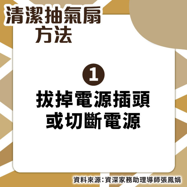 抽氣扇清潔丨抽氣扇背葉藏陳年灰塵油漬　家務達人教清潔貼士KO污垢