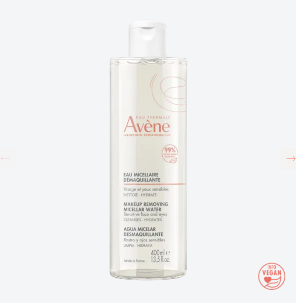 好用卸妆水推荐4：Avène免沖防敏卸妆水 HK$326/400ml