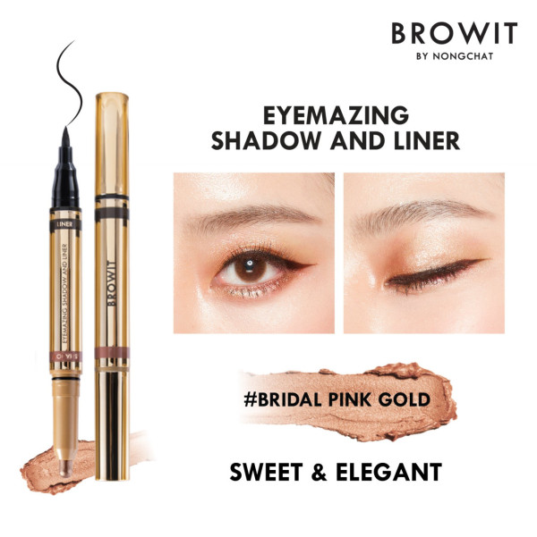 Browit EYEMAZING Shadow and Liner  THB 169/圖片來源：IG@browit_by_nongchat