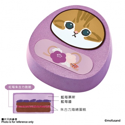 Italian Tomato聯乘mofusand推出達摩系列造型蛋糕   開心果／士多啤梨／玫瑰荔枝紅桑子