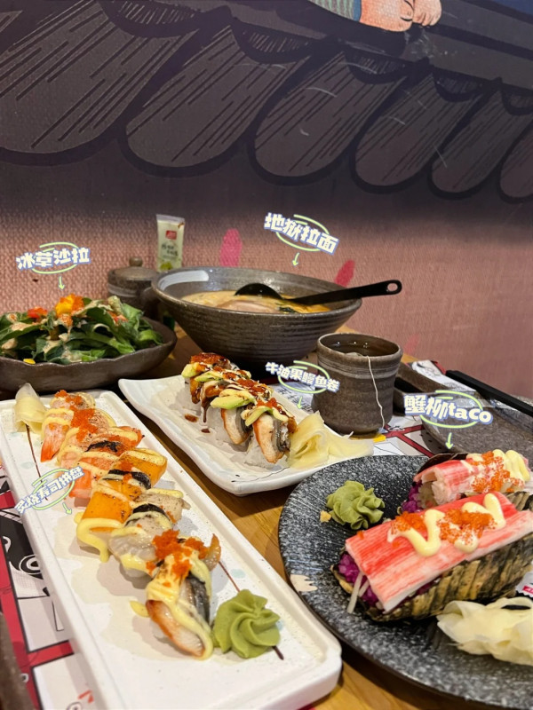 深圳坪山美食｜7. 貓鮮生日本料理(坪山店)（圖片來源：一只鸡腿菇＠小紅書）