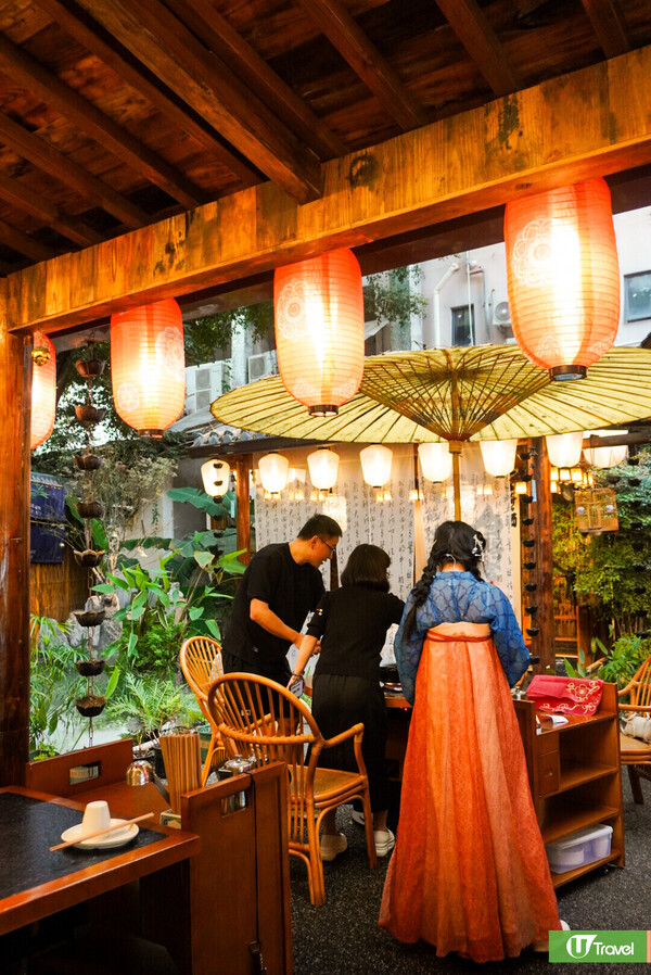 深圳火鍋｜深圳打卡餐廳「長安亭院重慶火鍋」 還原唐朝大街/紅燈籠/試穿古裝漢服打邊爐 