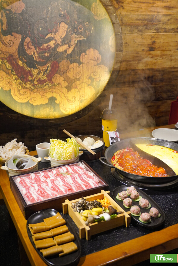 深圳火鍋｜深圳打卡餐廳「長安亭院重慶火鍋」 還原唐朝大街/紅燈籠/試穿古裝漢服打邊爐 