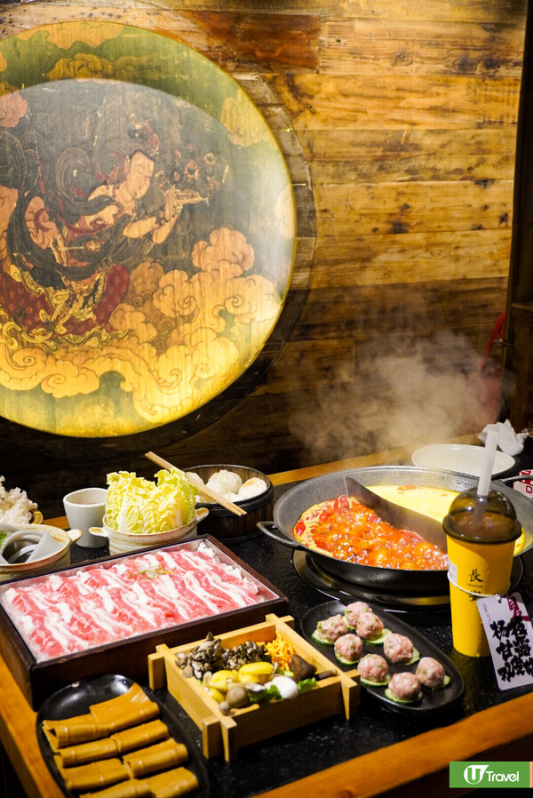 深圳火鍋｜深圳打卡餐廳「長安亭院重慶火鍋」 還原唐朝大街/紅燈籠/試穿古裝漢服打邊爐 