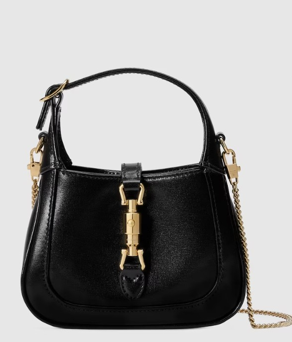 黑色名牌手袋入門推介9. Gucci JACKIE 1961超迷你袋 HK$ 13,600