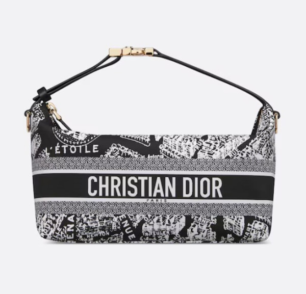 黑色名牌手袋入門推介10. Dior中碼DiorTravel Nomad 小袋 HK$11,500