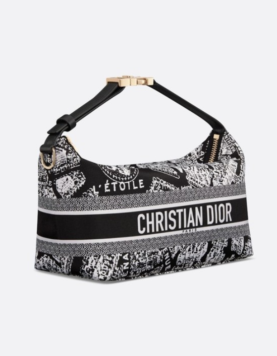 黑色名牌手袋入門推介10. Dior中碼DiorTravel Nomad 小袋 HK$11,500