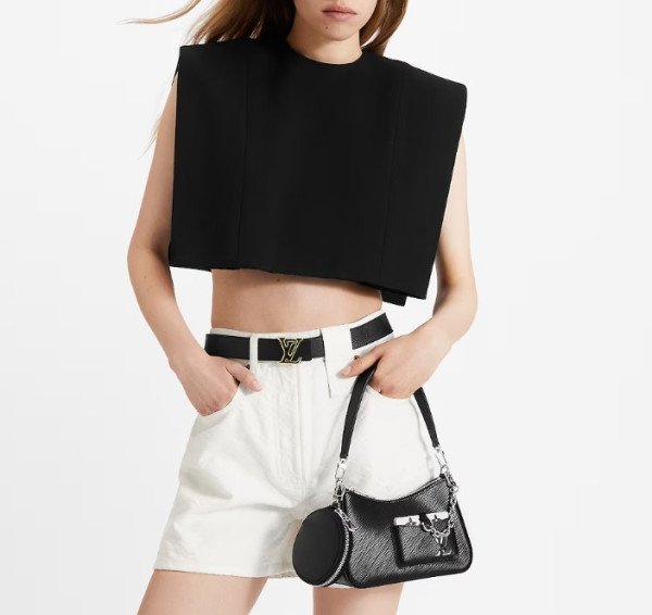 黑色名牌手袋入門推介18. Louis Vuitton Marellini HK$19,000