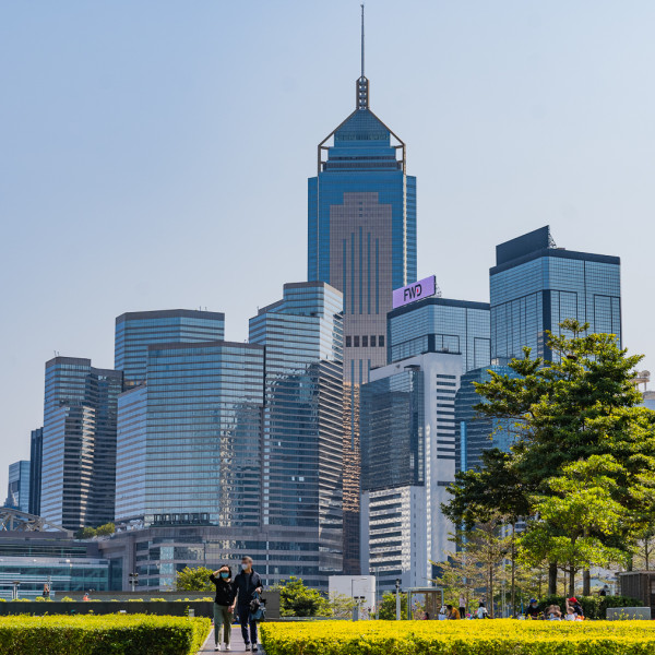香港野餐好去處 金鐘添馬公園（圖片來源：發展局 - 綠化、園境及樹木管理組）