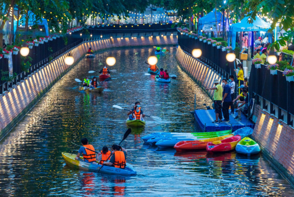 曼谷翁昂運河步行街（圖片來源︰Tourism Authority of Thailand）
