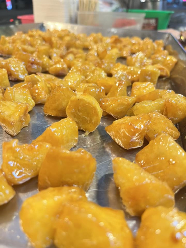 小明拔絲地瓜（圖片來源：Facebook@小明拔絲地瓜）