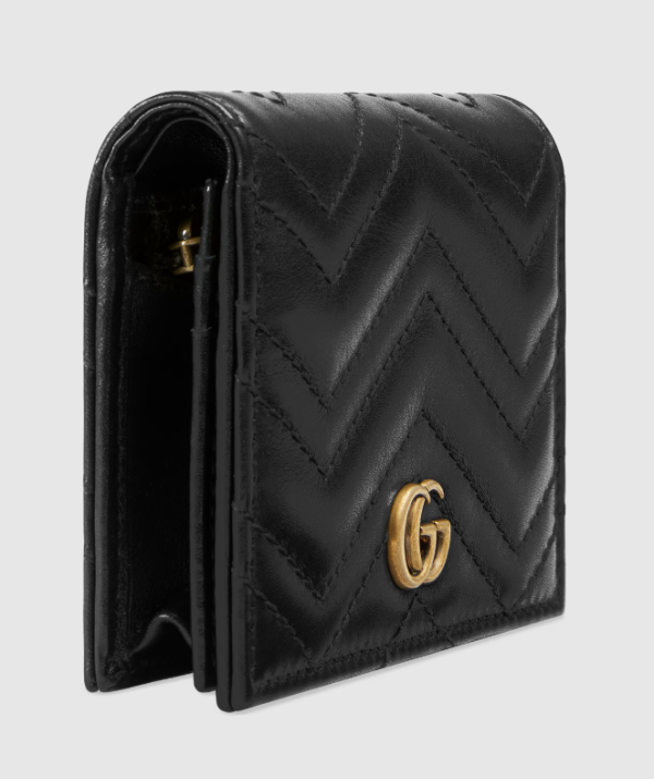 名牌銀包2024推薦8.Gucci GG MARMONT卡片銀包