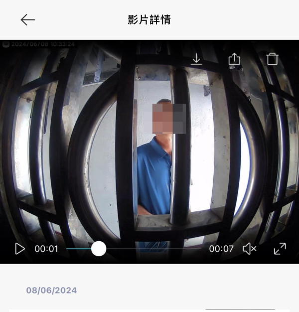 長沙灣屋苑現可疑男子 徘徊屋企門口拉鐵閘 CCTV曝光嚇人舉動！